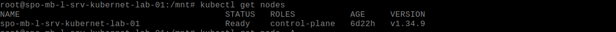 Identificando nós Kubernetes
